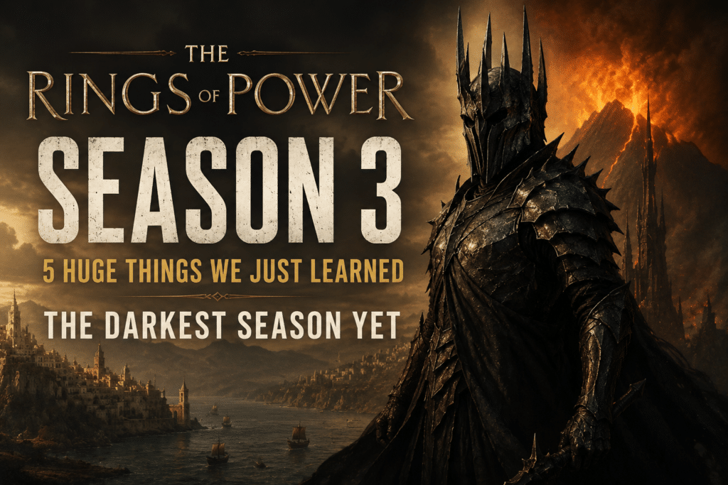 The Rings of Power Season 3: 5 Huge Things We Just Learned About the Darkest Season Yet