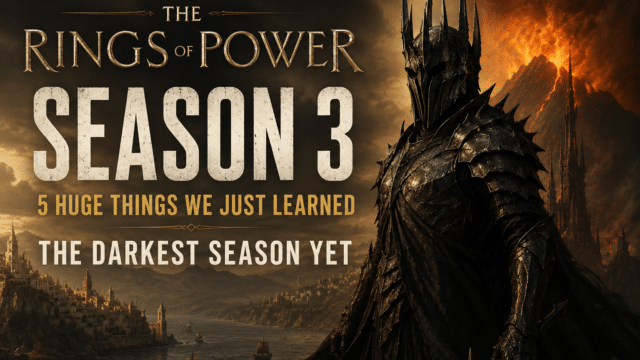 The Rings of Power Season 3: 5 Huge Things We Just Learned About the Darkest Season Yet